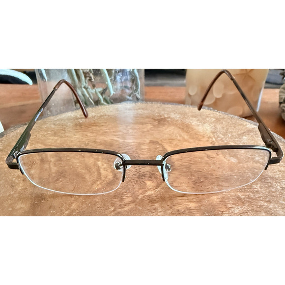 Renaissance Capri Eyeglasses Frame Coffee‎ 54-19-140 - Picture 3 of 9